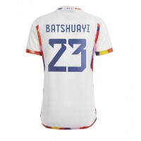 Belgia Michy Batshuayi #23 Fotballklær Bortedrakt VM 2022 Kortermet